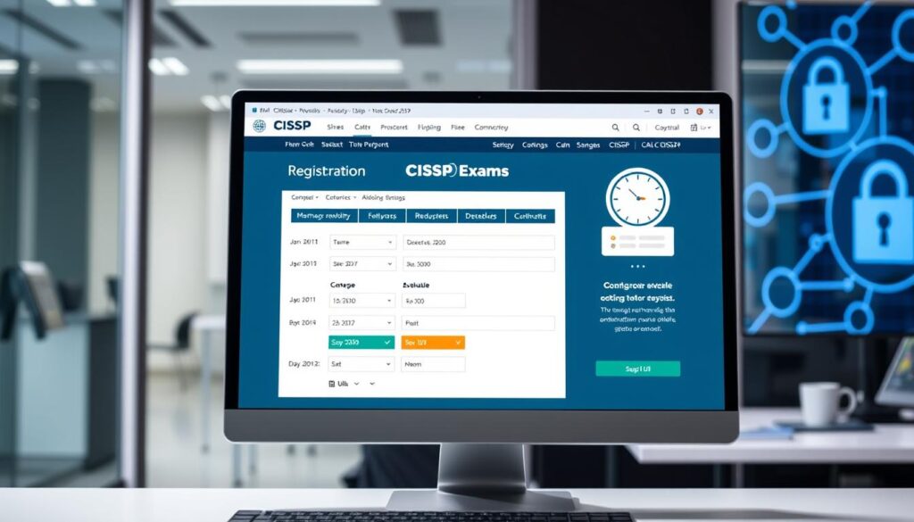 CISSP exam scheduling process