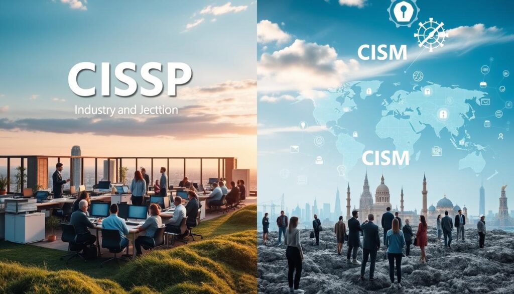 CISSP industry recognition and CISM global acceptance