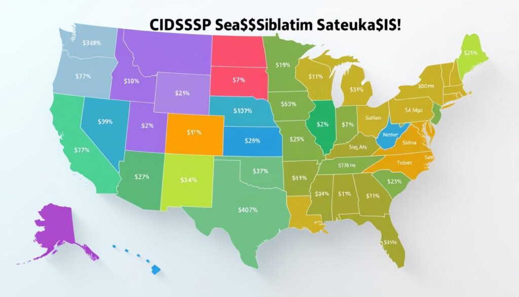 CISSP salary by state